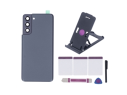 Aetheria substituição Tampa Vidro Traseiro Galaxy S21 com Lente Câmera Adesiva Caneta Estilográfica Ferramentas Reparo