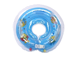 Boia De Pescoço Inflável Para Bebês E Crianças, Cobertura De Natação Circular Para 1 A 18 Meses, Azul -aquaforge