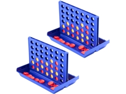 Jogo Clássico Quatro Em Linha Em Tamanho Reduzido, Jogo De Tabuleiro Mini Para Crianças, Companheiro De Viagem Perfeito Para Diver Aquaforge