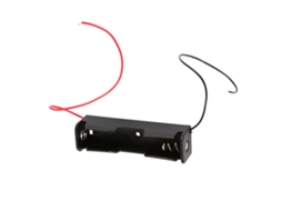 Aetheria 5pcs Porta baterias Plástico para 1 Bateria 18650 com Cabos, Caixa de Armazenamento