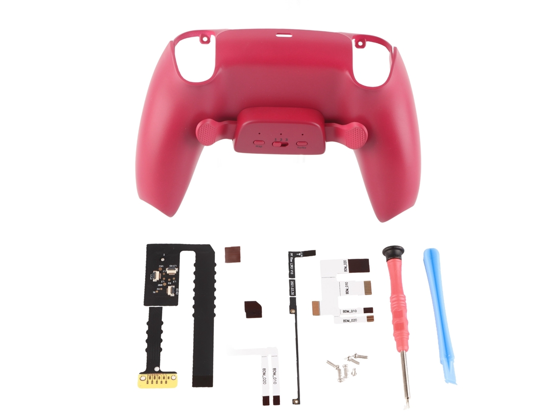 Botões Clip on LAXISCREED para Ps5 Vermelho
