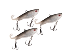 Double-tailed Soft Lure, Lifelike Fish Attraction, Ice Fishing Special