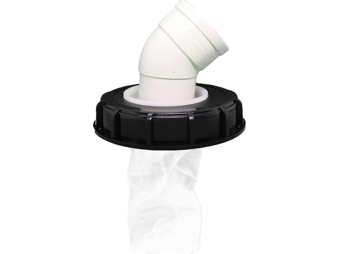 Tampa Filtro Ibc Para Tanque De Chuva Lavável Nylon 163mm/245mm Resistente Química