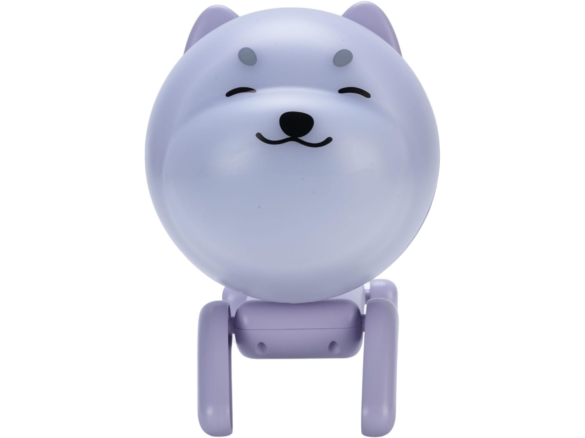 Luminária Noturna Projetora De Cachorro Filfeel Led Giratória Com