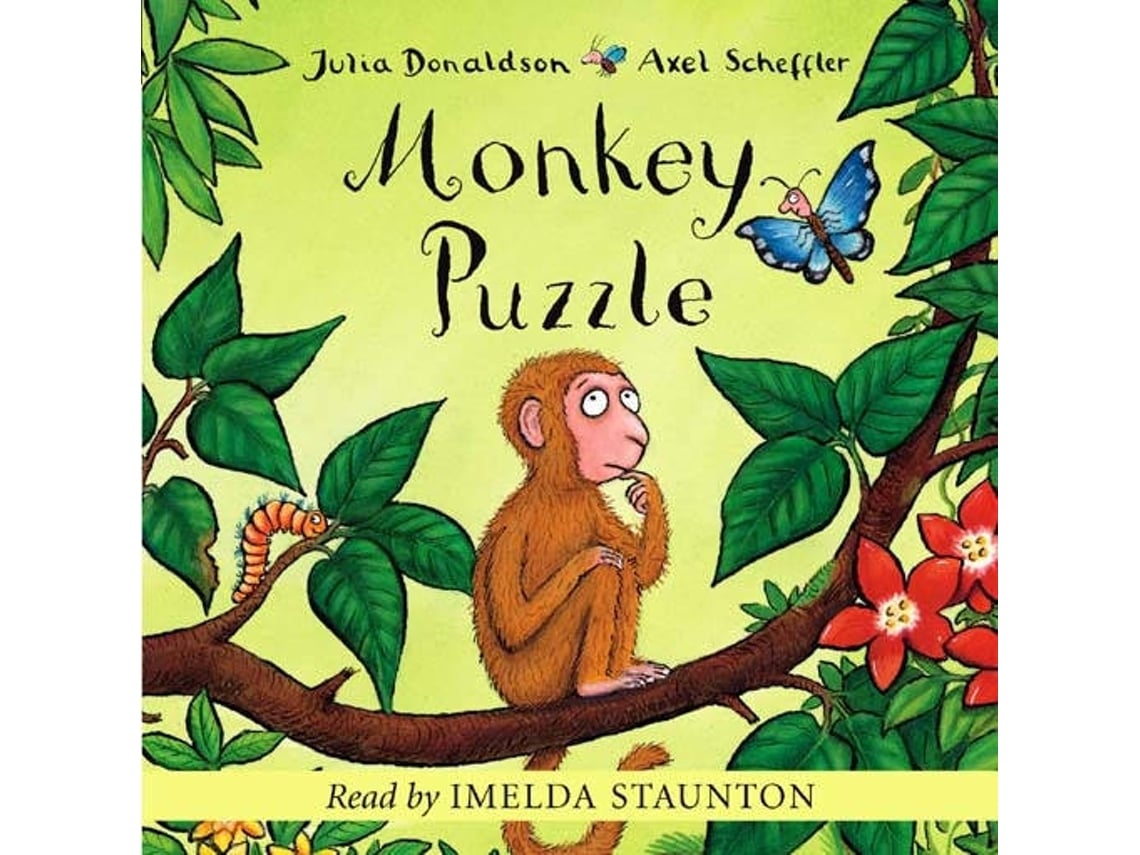 Livro Monkey Puzzle de Julia Donaldson (Inglês)