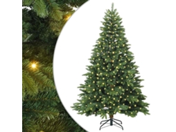 Decoração De Natal Vidaxl Verde Plástico (180 Cm)