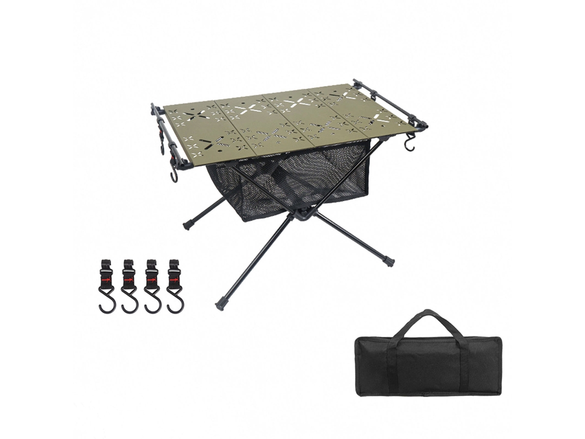 Mesa Plegable Igt Aluminio Portátil Camping
