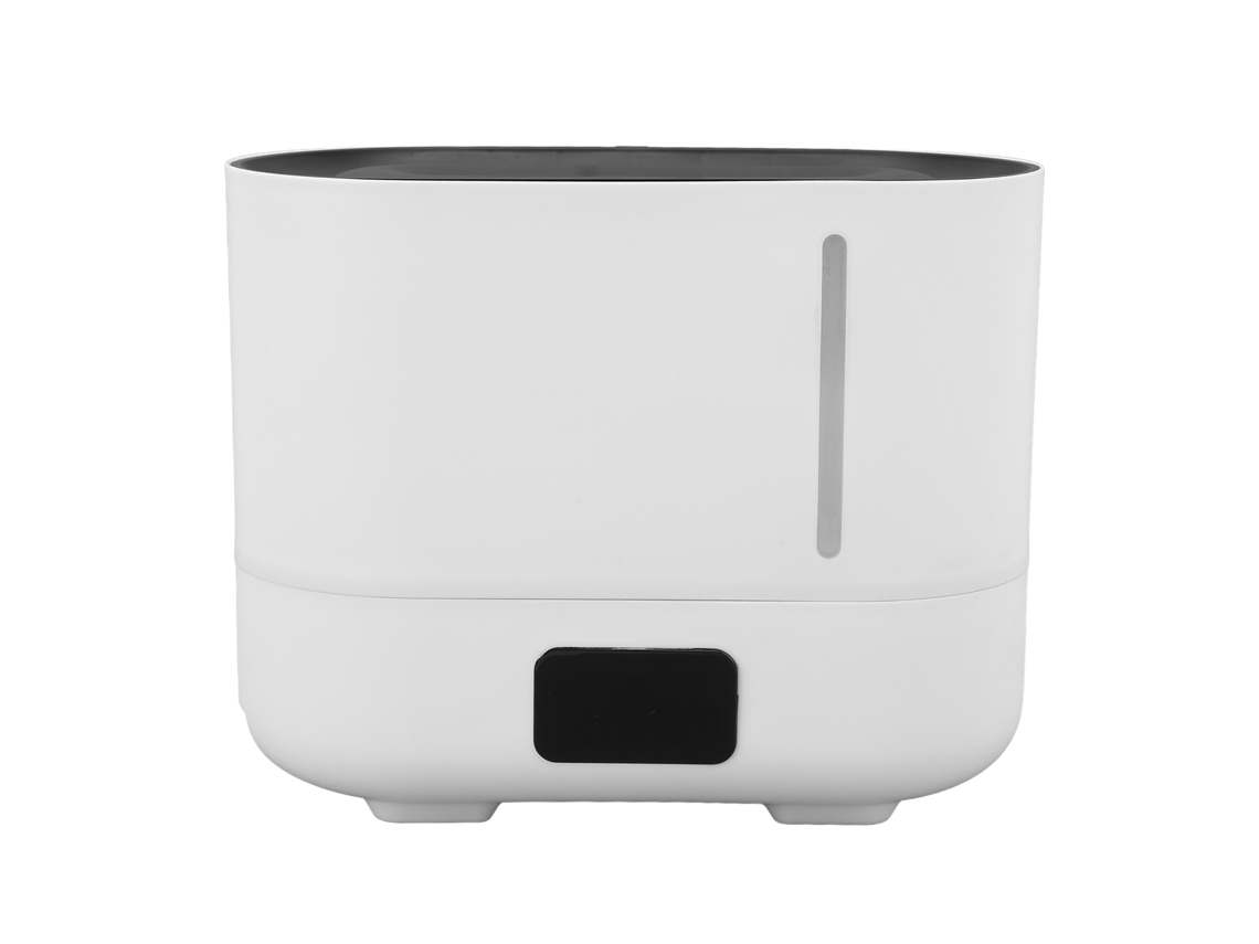 Umidificador de chama 3L com aromaterapia aquecível reservatório visual 4 níveis silencioso MARCA