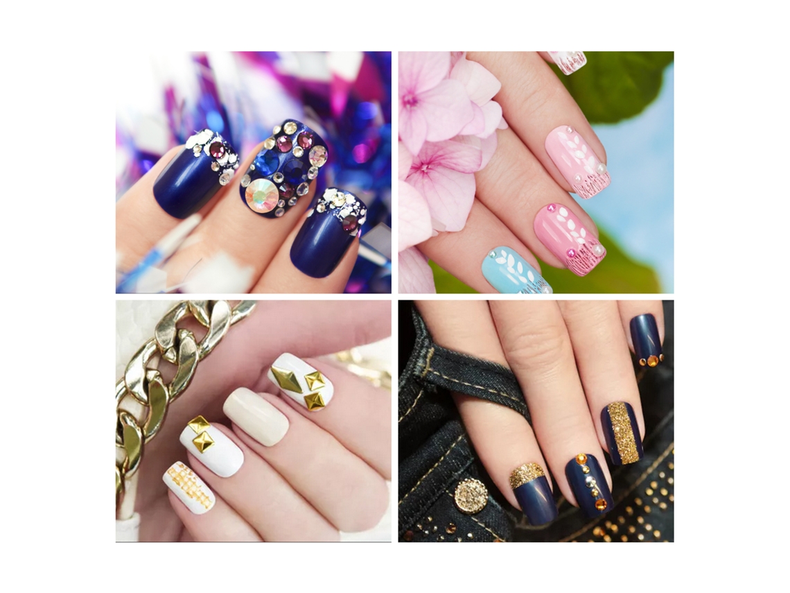 Ferramenta De Manicure Para Arte De Unhas Com Pontas De Silicone Bicolor, Lápis Para Pegar Rhinestones, Quartzo E Pérolas, Caneta Para Pontos