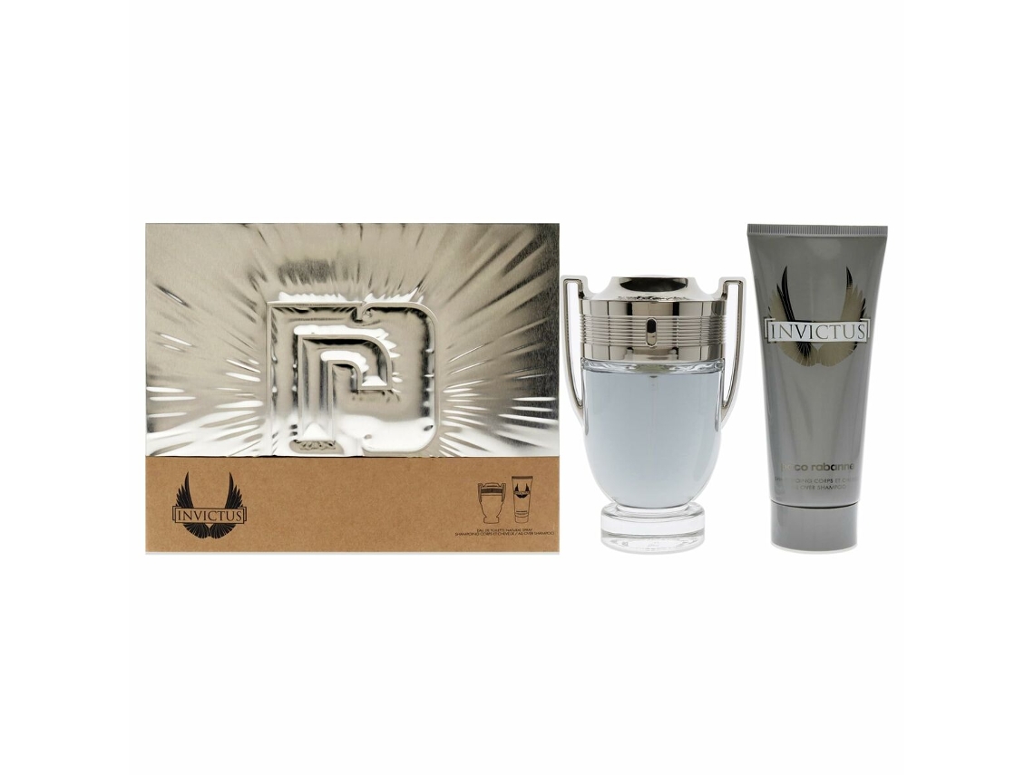 Conjunto de Perfume Homem PACO RABANNE Edt Invictus 2 Peças