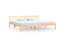 Estrutura de Cama Super King 180x200 Cm Pinho Maciço MAISON EXCLUSIVE