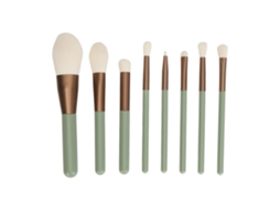 Juego de 8 brochas de maquillaje profesionales Vante, suaves y agradables para la piel, para polvos y sombras de ojos.