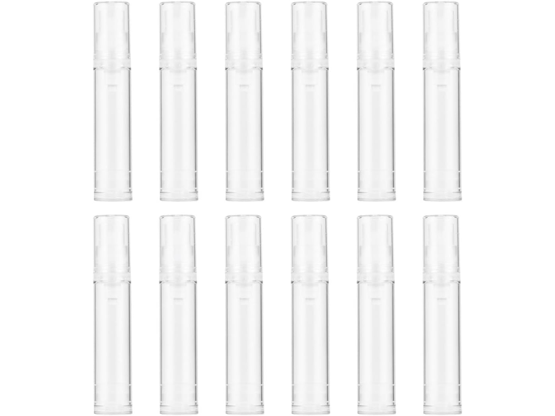 Conjunto De 12 Frascos Spray Fina Névoa Vazios E Recarregáveis (10ml)