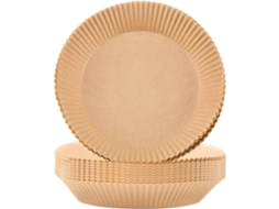 Forros De Papel Para Fritadeira A Ar, Resistentes Altas Temperaturas E Impermeáveis, 50 Ou 100 Unidades.