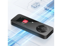 Walkman Reprodutor Mp3/mp4, Reprodutor De Música Bluetooth Com Fm8gbpretoczhhmart