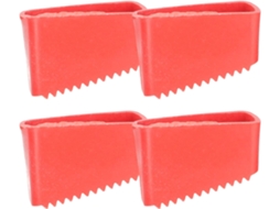 4 Almofadas Antiderrapantes Para Pés De Escada, Peças De Borracha, Capas