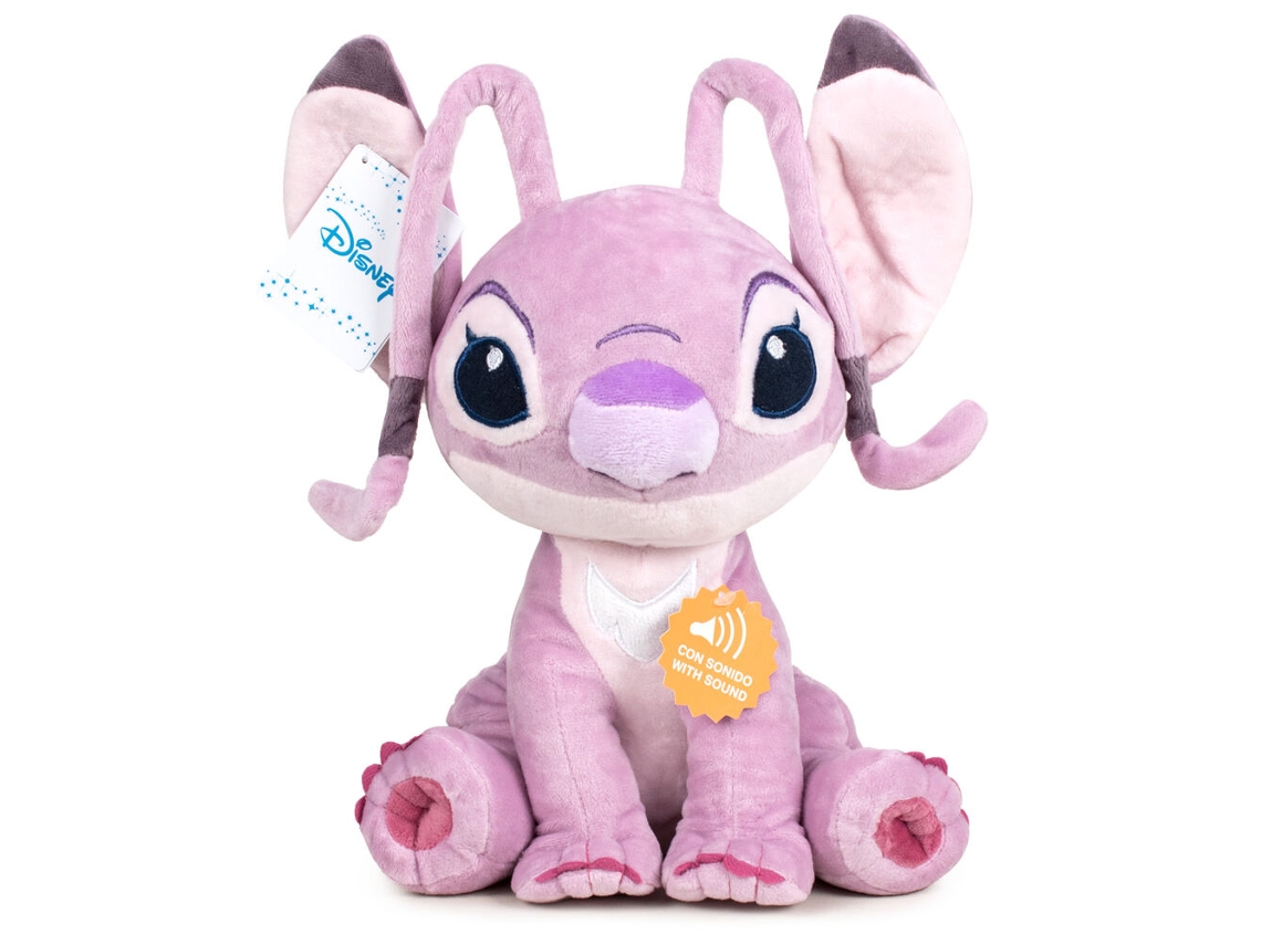 Disney Stitch Angel Peluche Macio Com 40cm