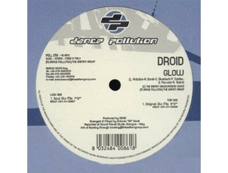 Vinil Glow, Droid Dance Pollution