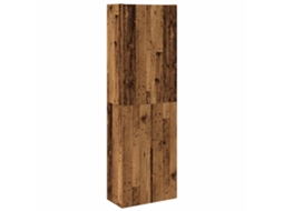 Highboard, Highboards Vidaxl Marrom Madeira Processada (60 X 32 X 190 Cm)