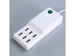 Carregador Europeu com 6 Portas Usb Saída 5V6A EOOCOO