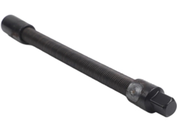 De 1/2 Longo Haste Em 360 Graus Para Chave E Ideal Preta (350 Mm)