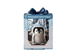2026 pinguim Robô de Pelúcia Super Realista, Boneca Interativa Fotorealista Presente
