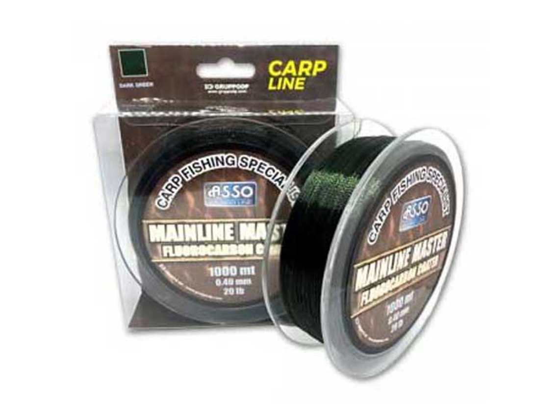 Linha Carpfishing Mainline Master 1000 M Transparente 0.280 Mmasso