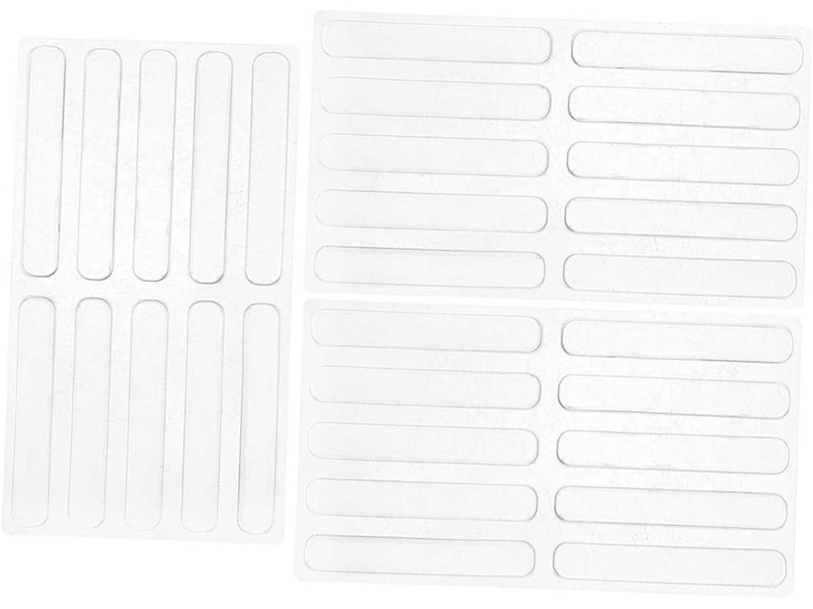 Conjunto De 30 Protetores Silicone Flexíveis Para Portas Armários Madeira E Vidro, Resistentes A Rasgos E Deformações