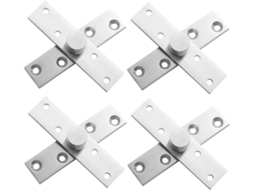 Conjunto De 4 Dobradiças Invisíveis Para Portas, Em Aço Inoxidável,