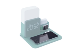Carregador Wireless Ydcy Wxcd-221108-5Fm Verde