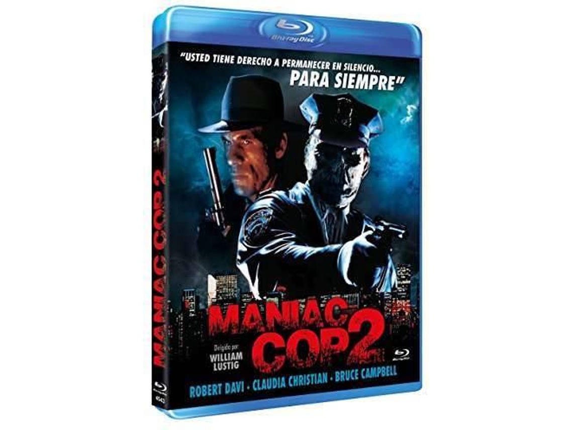 Blu-Ray Maniac Cop 2 1990 (Edição em Espanhol)