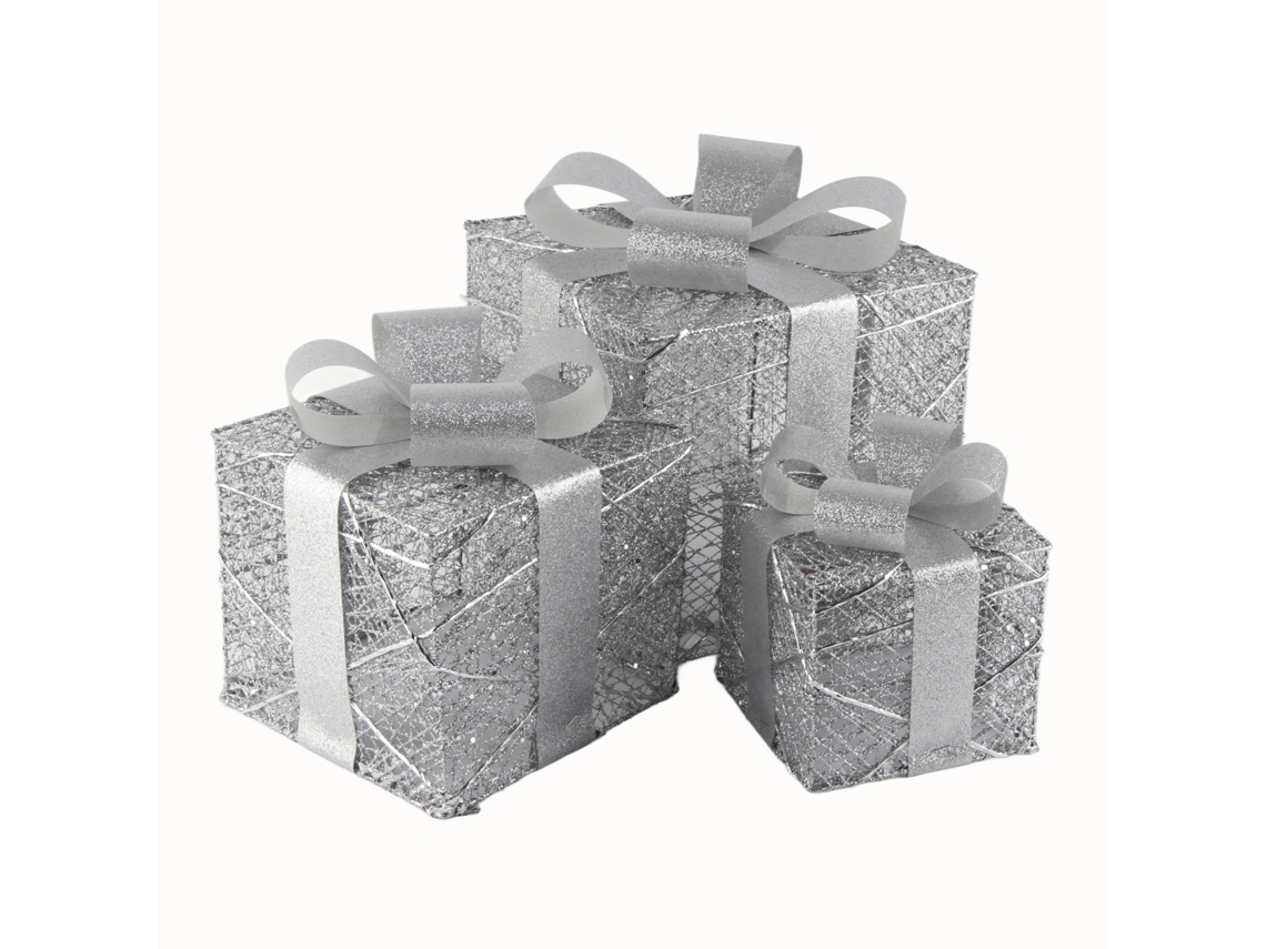 Caixas De Presente De Natal Laxiscreed Para Decoração De Interior E Exterior