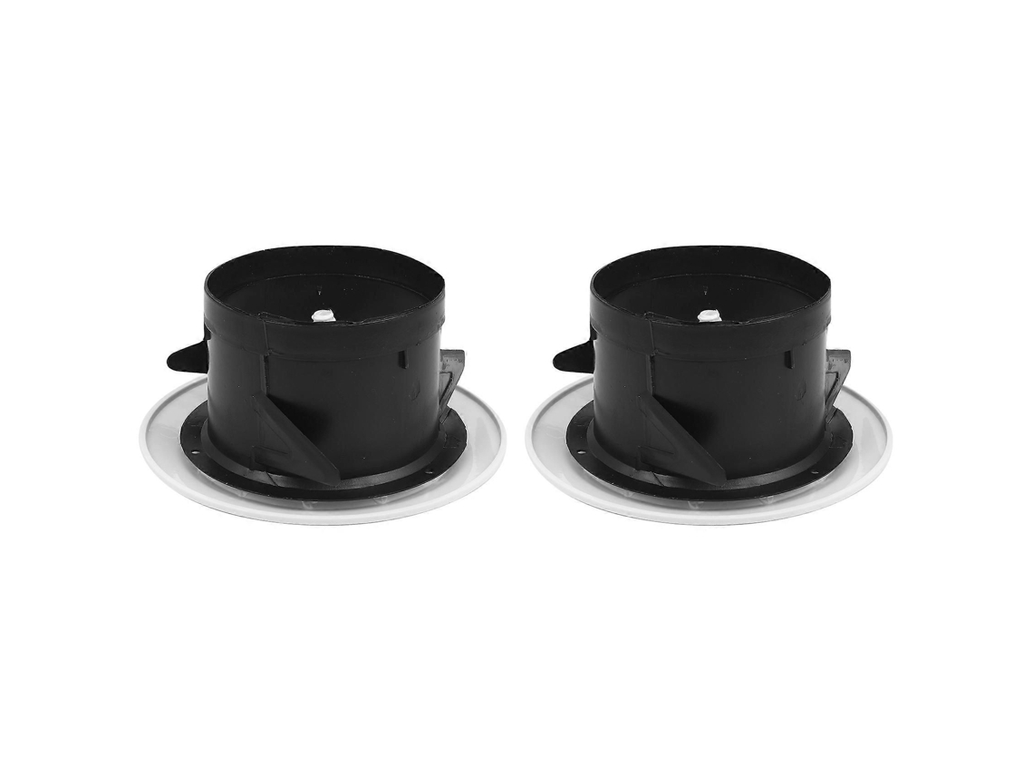 2 Saídas De Ar Redondas De 4 Polegadas Em Abs Para Ventilação