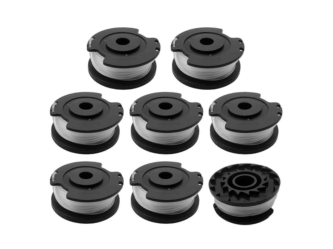RS3030 - Conjunto de 8 bobinas de reposição para cortadores de grama Lawnmaster CLGT1810S01, CLGT2412 e CLGT2410