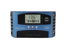 Aetheria controlador de Carga Solar Mppt 12v/24v com Dual Usb 100a Regulador de Painel Solar