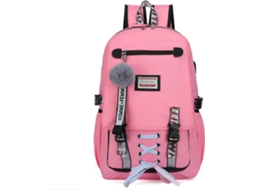 Mochila Cadeado Rosa