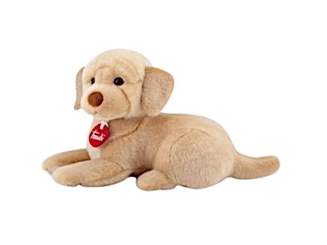 Pelúcia Labrador Liam deitado 29 cm - Trudi - Marrom - Brinquedo de pelúcia