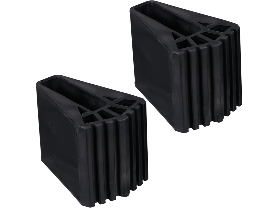Conjunto de 2 Pés de Escada Antiderrapantes e Resistentes Ao Desgaste para Maior Estabilidade e Proteção do Piso. SFUSHOS