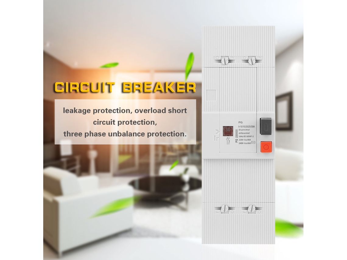 Laxiscreed Disjuntores Bipolares De Baixa Tensão 10-30a Para 50hz/60hz