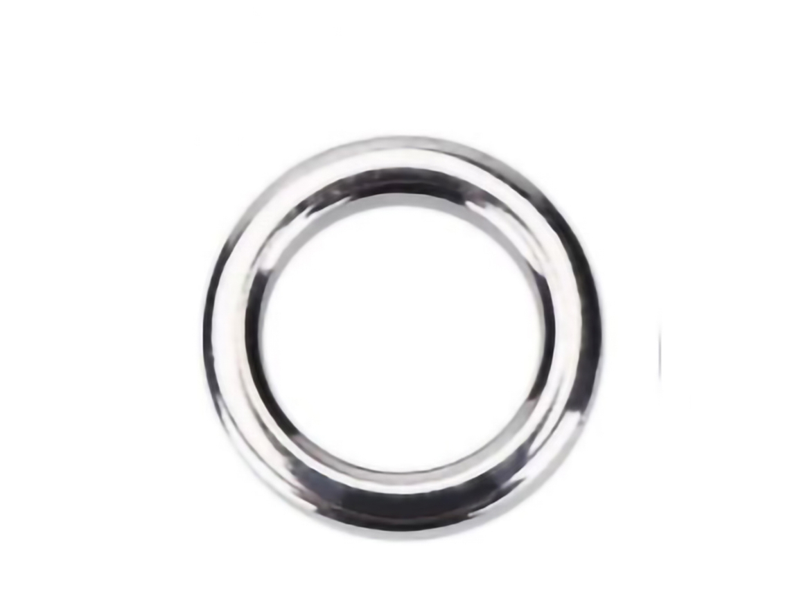 Conector de Isca de Pesca Aço Inox 4mm 50pcs