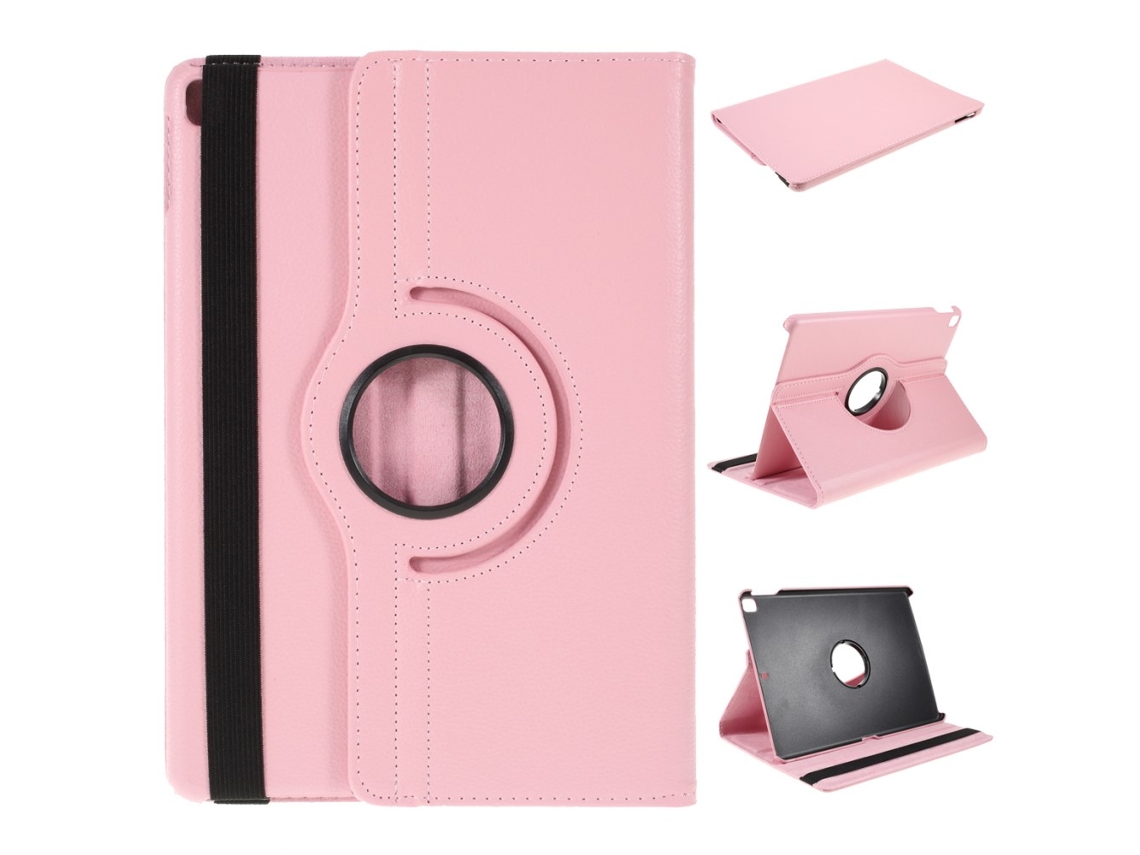 Capa 360° Para Ipad 10.2 De 9 Geração 2021 Rosa