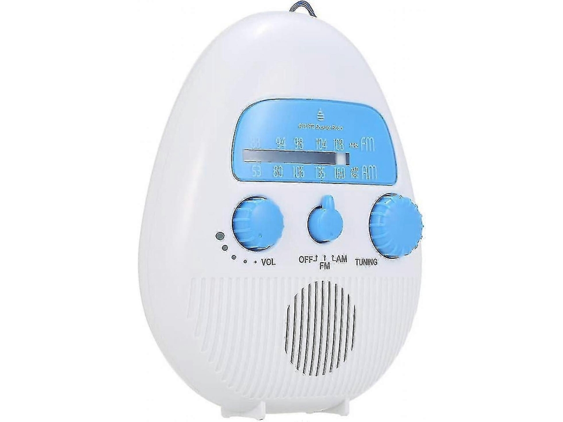 Rádio Portátil Para Chuveiro Sy 900, À Prova Dágua Classe 5, Mini Rádio Portátil Para Chuveiro Ao Ar Livre, Rádio Fm/am Interno PENGDSJE