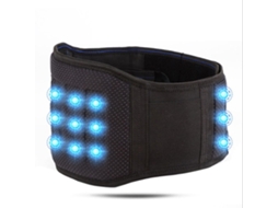 Lurelia Suporte Lombar Para Costas Ergonómico Respirável Terapia Magnética Vermelho