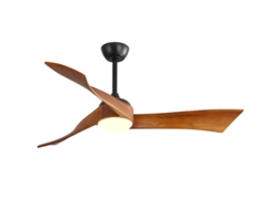 Ventilador Teto 52 C/ Luz 6 Vel. Motor Dc Econômico Controle Remoto Ziwei Store