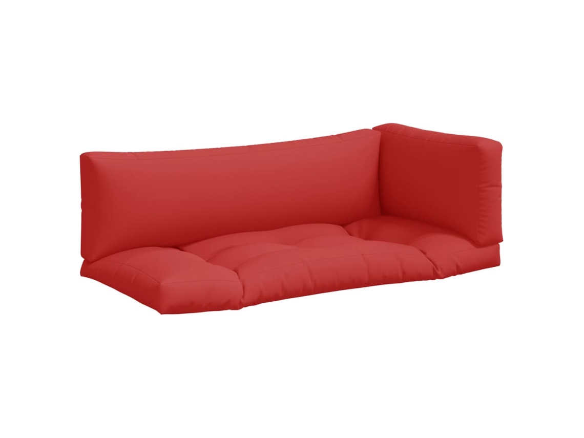Pallet Cushion, Pallet Cushions Vidaxl Vermelho Tecido (n/a)