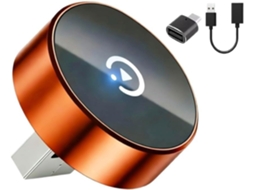 Adaptador Carplay Para Android Auto Sem Fio, 2 Em 1, Plug And Play