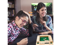 Jogo de Números Four Side Flop para Família e Festa | S/MARCA