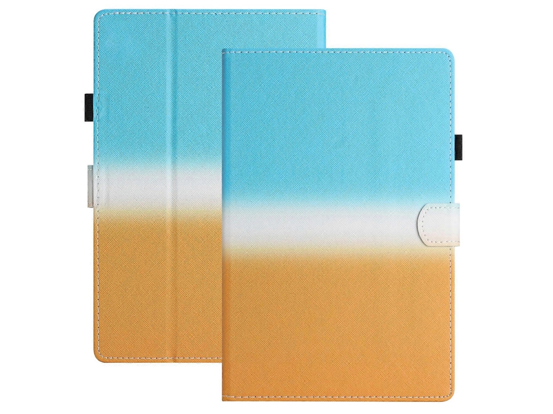 Capa de couro com costura gradiente universal de 7 polegadas da Webake para tablet