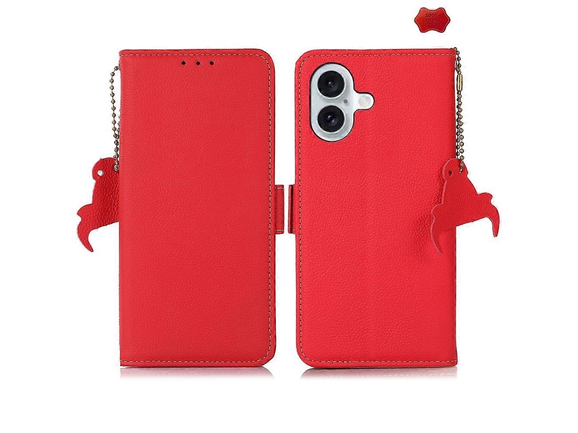 Capa De Celular Rfid De Couro Tj Com Ímã Lateral
