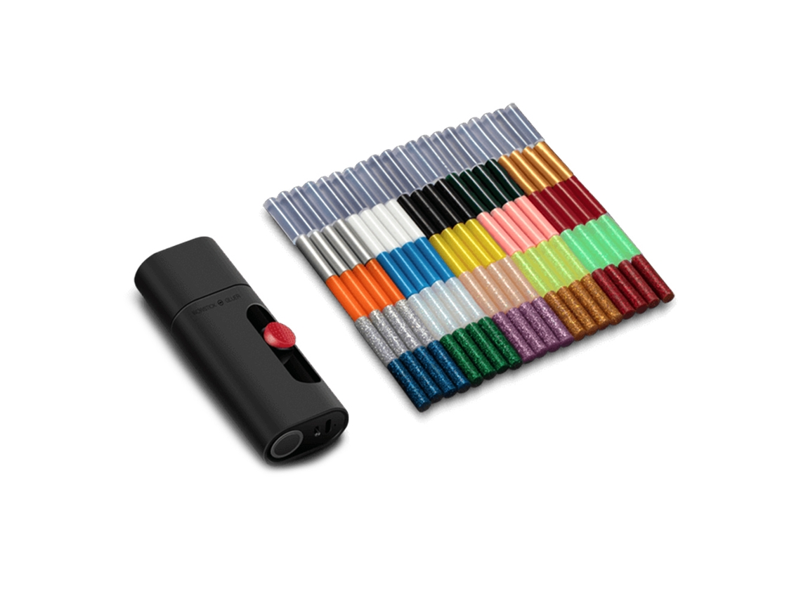 Caneta De Cola Quente Wowstick Mini Sem Fio Usb-c 2000mah